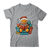 Gingerbread Reading Book Lovers Christmas Bookworm Librarian Shirt & Sweatshirt | teecentury
