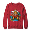 Gingerbread Reading Book Lovers Christmas Bookworm Librarian Shirt & Sweatshirt | teecentury