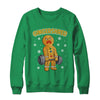 Gingershred Funny Gingerbread Man Gym Bodybuilding Christmas Shirt & Sweatshirt | teecentury