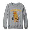 Gingershred Funny Gingerbread Man Gym Bodybuilding Christmas Shirt & Sweatshirt | teecentury