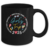 Girl's Trip 2025 Memories Girls Friends Trip Vacation Retro Mug | teecentury
