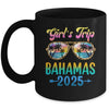 Girl's Trip Bahamas 2025 Summer Vacation Sunglasses Mug | teecentury