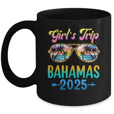 Girl's Trip Bahamas 2025 Summer Vacation Sunglasses Mug | teecentury