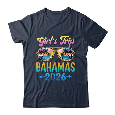 Girl's Trip Bahamas 2026 Summer Vacation Sunglasses Shirt & Tank Top | teecentury