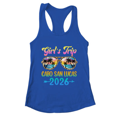 Girl's Trip Cabo San Lucas 2026 Summer Vacation Sunglasses Shirt & Tank Top | teecentury