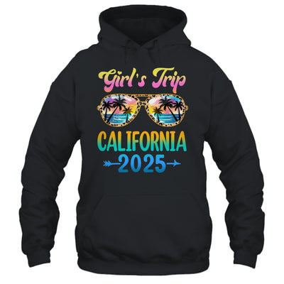 Girl's Trip California 2025 Summer Vacation Sunglasses Shirt & Tank Top | teecentury