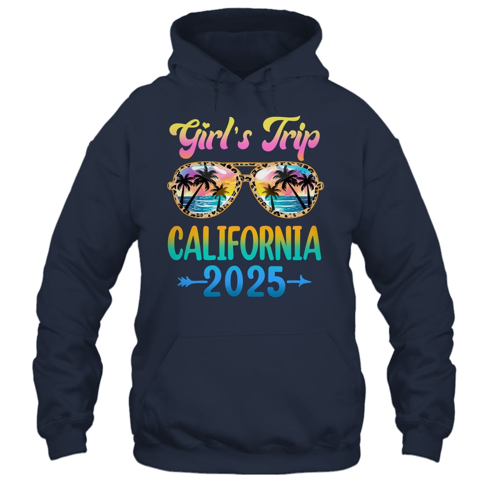 Girl's Trip California 2025 Summer Vacation Sunglasses Shirt & Tank Top | teecentury