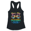 Girl's Trip California 2025 Summer Vacation Sunglasses Shirt & Tank Top | teecentury