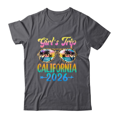 Girl's Trip California 2026 Summer Vacation Sunglasses Shirt & Tank Top | teecentury
