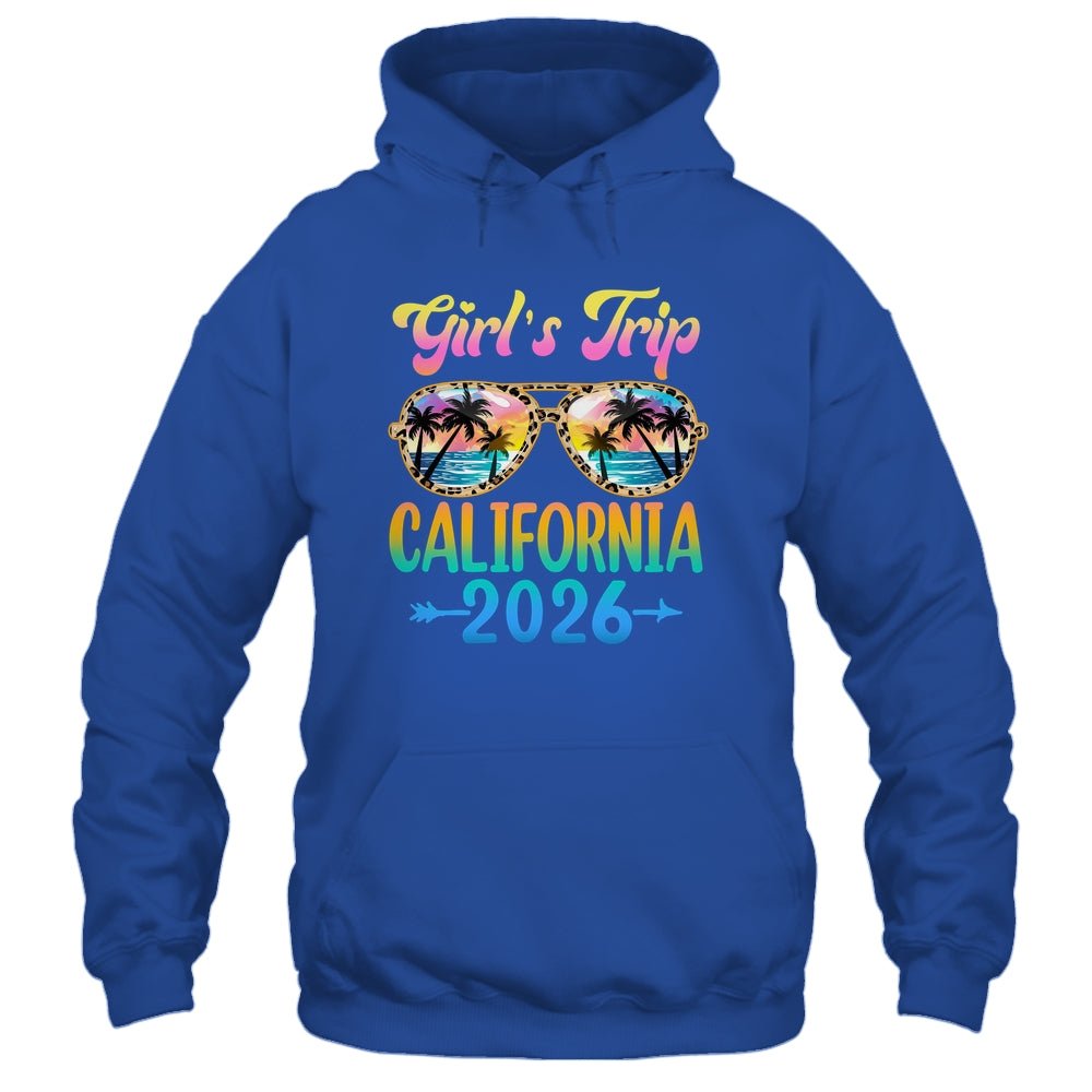 Girl's Trip California 2026 Summer Vacation Sunglasses Shirt & Tank Top | teecentury