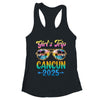 Girl's Trip Cancun Mexico 2025 Summer Vacation Sunglasses Shirt & Tank Top | teecentury
