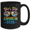 Girl's Trip Caribbean 2025 Summer Vacation Sunglasses Mug | teecentury