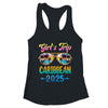 Girl's Trip Caribbean 2025 Summer Vacation Sunglasses Shirt & Tank Top | teecentury