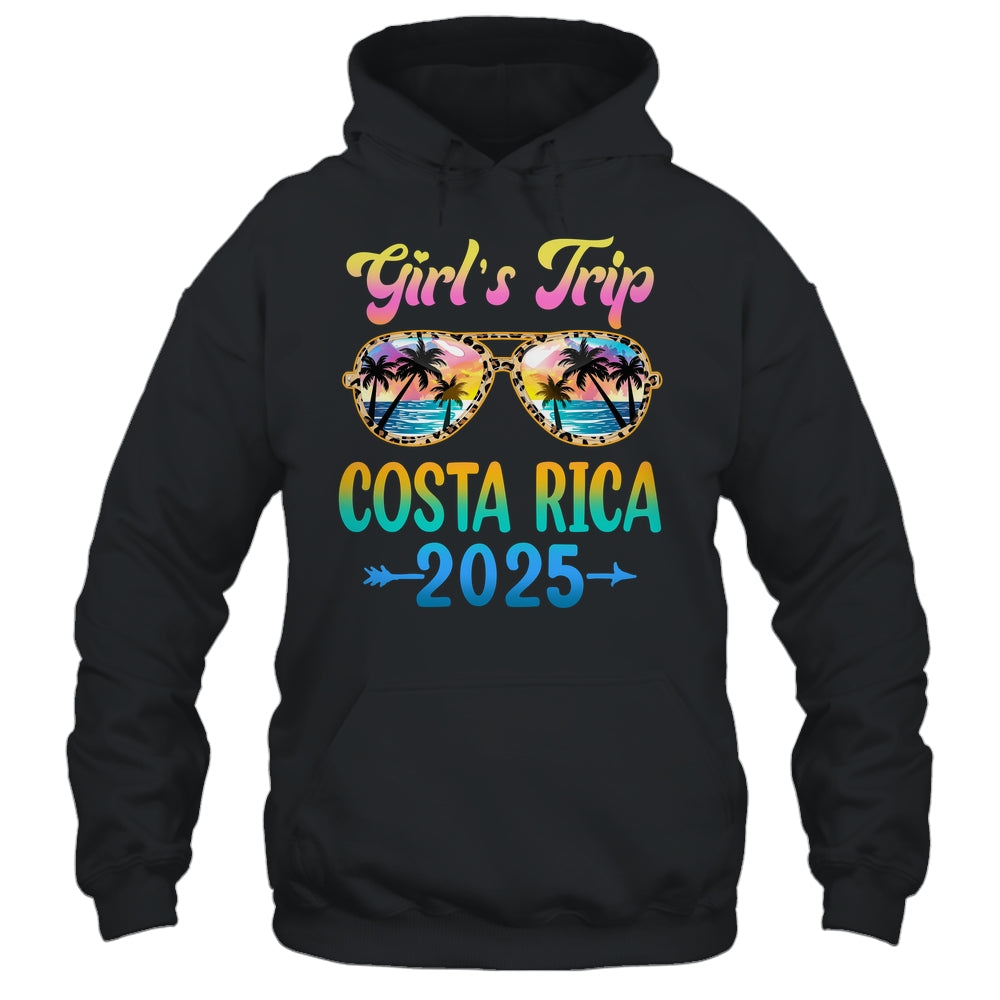 Girl's Trip Costa Rica 2025 Summer Vacation Sunglasses Shirt & Tank Top | teecentury