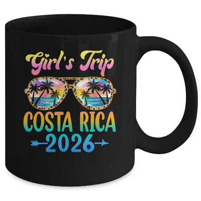 Girl's Trip Costa Rica 2026 Summer Vacation Sunglasses Mug | teecentury