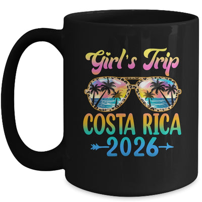 Girl's Trip Costa Rica 2026 Summer Vacation Sunglasses Mug | teecentury