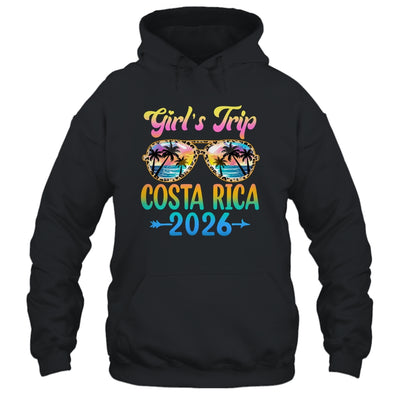 Girl's Trip Costa Rica 2026 Summer Vacation Sunglasses Shirt & Tank Top | teecentury
