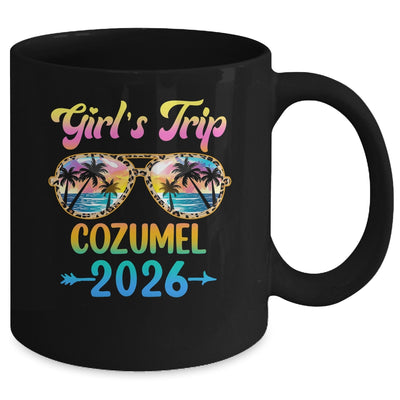 Girl's Trip Cozumel 2026 Summer Vacation Sunglasses Mug | teecentury