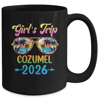 Girl's Trip Cozumel 2026 Summer Vacation Sunglasses Mug | teecentury