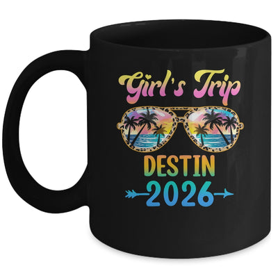 Girl's Trip Destin 2026 Summer Vacation Sunglasses Mug | teecentury