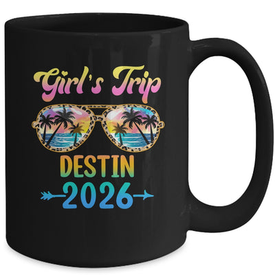 Girl's Trip Destin 2026 Summer Vacation Sunglasses Mug | teecentury