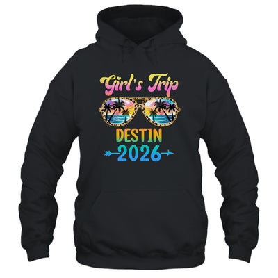 Girl's Trip Destin 2026 Summer Vacation Sunglasses Shirt & Tank Top | teecentury