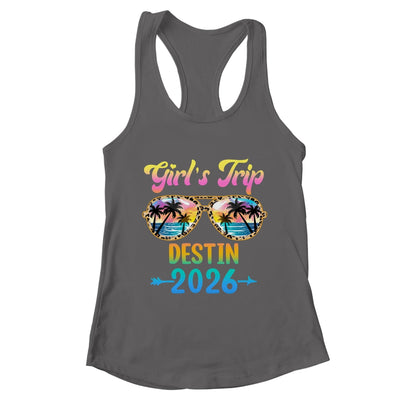 Girl's Trip Destin 2026 Summer Vacation Sunglasses Shirt & Tank Top | teecentury