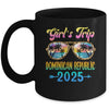 Girl's Trip Dominican Republic 2025 Summer Vacation Sunglasses Mug | teecentury