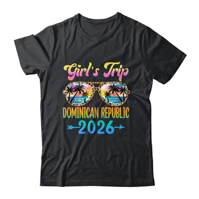 Girl's Trip Dominican Republic 2026 Summer Vacation Sunglasses Shirt & Tank Top | teecentury