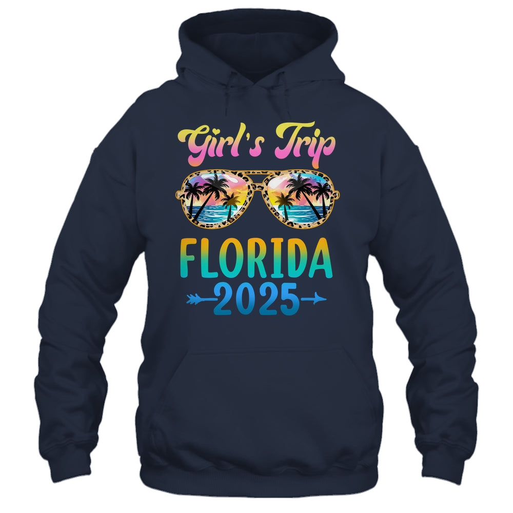 Girl's Trip Florida 2025 Summer Vacation Sunglasses Shirt & Tank Top | teecentury
