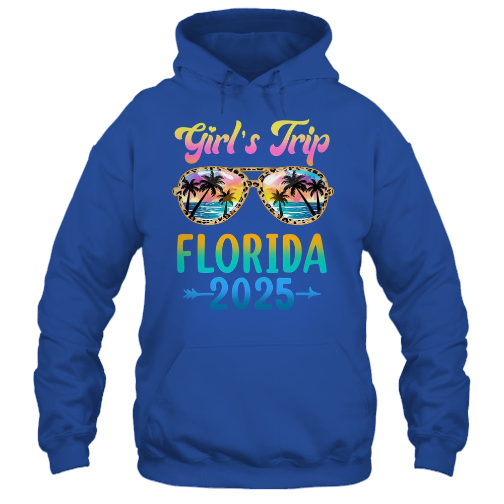 Girl's Trip Florida 2025 Summer Vacation Sunglasses Shirt & Tank Top | teecentury