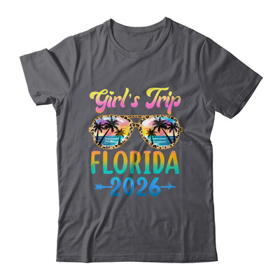 Girl's Trip Florida 2026 Summer Vacation Sunglasses Shirt & Tank Top | teecentury