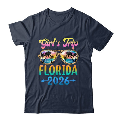 Girl's Trip Florida 2026 Summer Vacation Sunglasses Shirt & Tank Top | teecentury