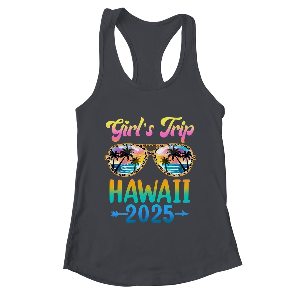Girl's Trip Hawaii 2025 Summer Vacation Sunglasses Shirt & Tank Top | teecentury