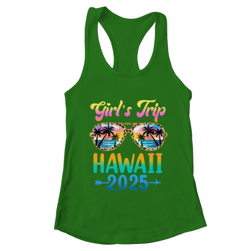 Girl's Trip Hawaii 2025 Summer Vacation Sunglasses Shirt & Tank Top | teecentury