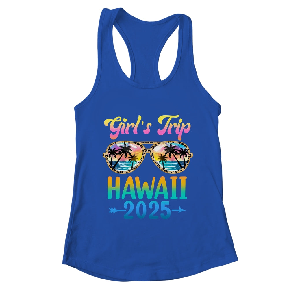 Girl's Trip Hawaii 2025 Summer Vacation Sunglasses Shirt & Tank Top | teecentury