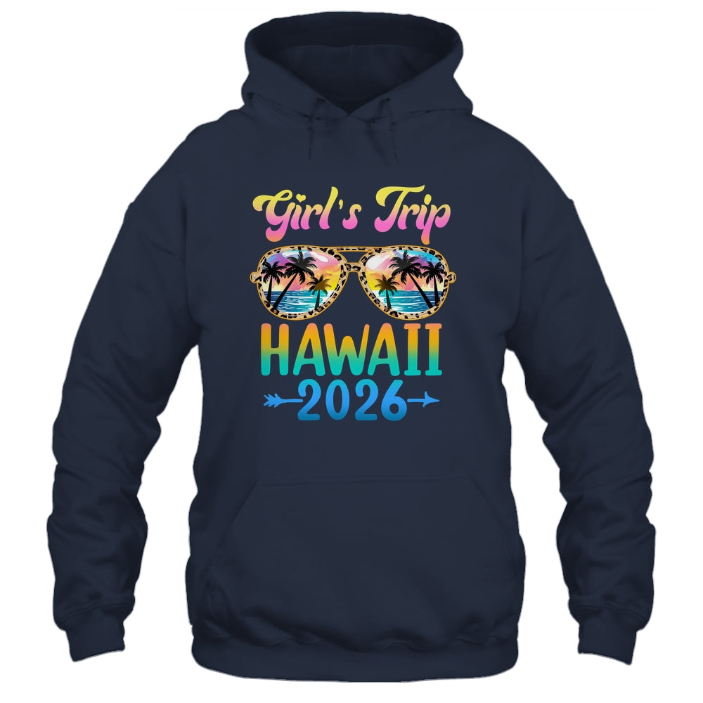 Girl's Trip Hawaii 2026 Summer Vacation Sunglasses Shirt & Tank Top | teecentury