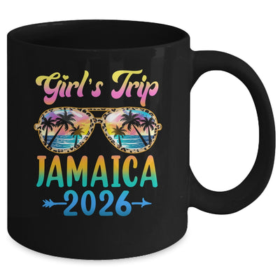 Girl's Trip Jamaica 2026 Summer Vacation Sunglasses Mug | teecentury