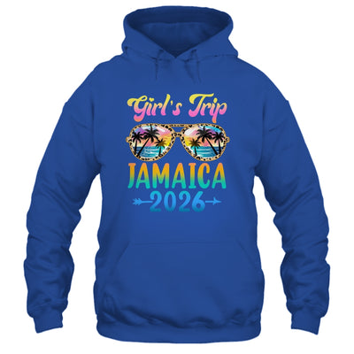 Girl's Trip Jamaica 2026 Summer Vacation Sunglasses Shirt & Tank Top | teecentury