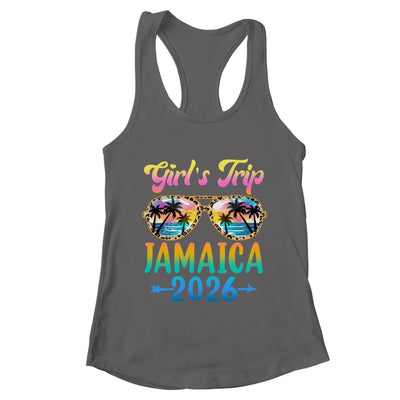 Girl's Trip Jamaica 2026 Summer Vacation Sunglasses Shirt & Tank Top | teecentury