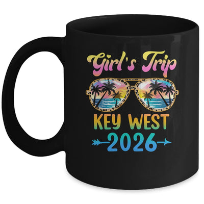 Girl's Trip Key West 2026 Summer Vacation Sunglasses Mug | teecentury