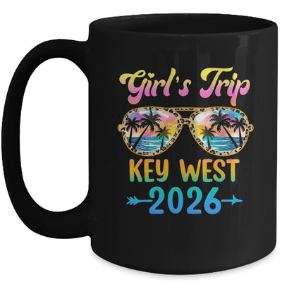 Girl's Trip Key West 2026 Summer Vacation Sunglasses Mug | teecentury