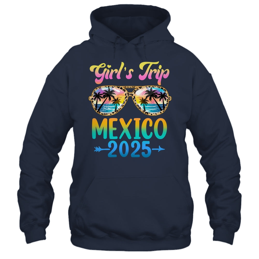 Girl's Trip Mexico 2025 Summer Vacation Sunglasses Shirt & Tank Top | teecentury