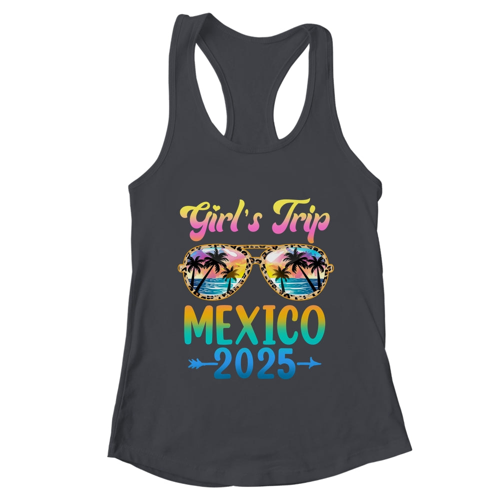 Girl's Trip Mexico 2025 Summer Vacation Sunglasses Shirt & Tank Top | teecentury