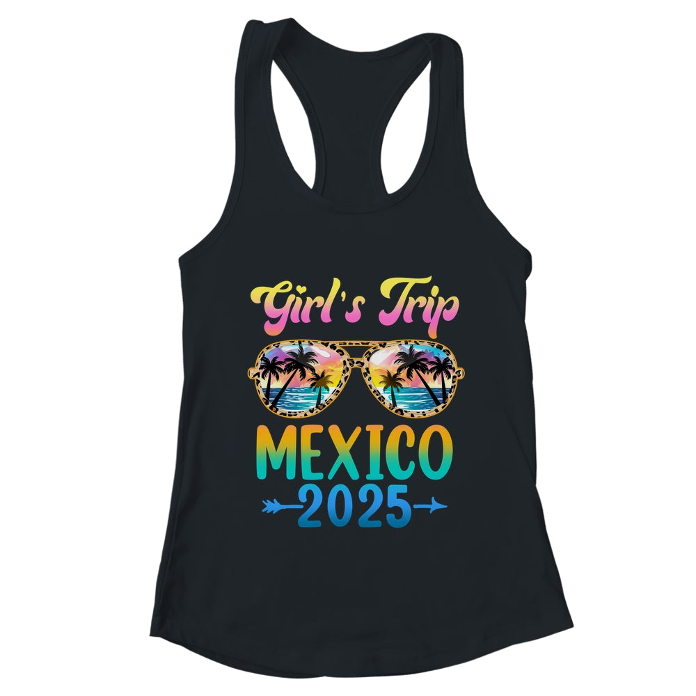Girl's Trip Mexico 2025 Summer Vacation Sunglasses Shirt & Tank Top | teecentury