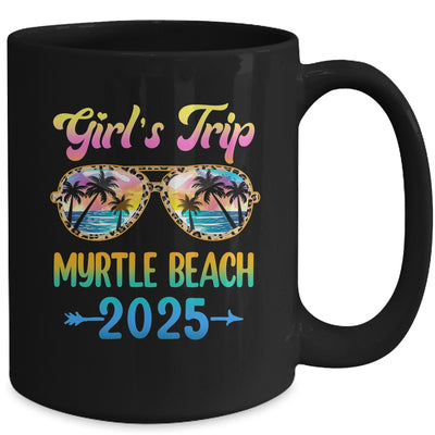 Girl's Trip Myrtle Beach 2025 Summer Vacation Sunglasses Mug | teecentury