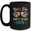 Girl's Trip Myrtle Beach 2025 Summer Vacation Sunglasses Mug | teecentury