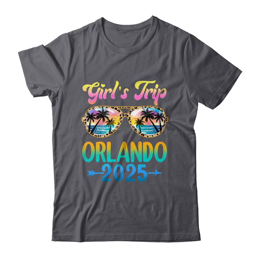 Girl's Trip Orlando 2025 Summer Vacation Sunglasses Shirt & Tank Top | teecentury