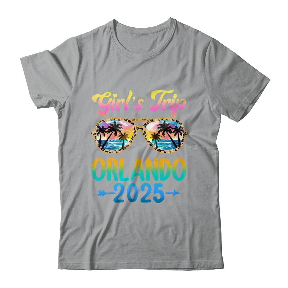 Girl's Trip Orlando 2025 Summer Vacation Sunglasses Shirt & Tank Top | teecentury