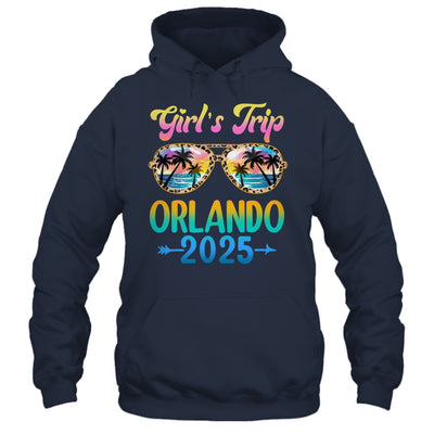 Girl's Trip Orlando 2025 Summer Vacation Sunglasses Shirt & Tank Top | teecentury